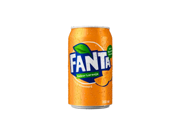 Fanta Laranja Lata 350ml